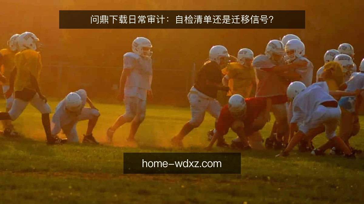 问鼎下载日常审计：自检清单还是迁移信号？