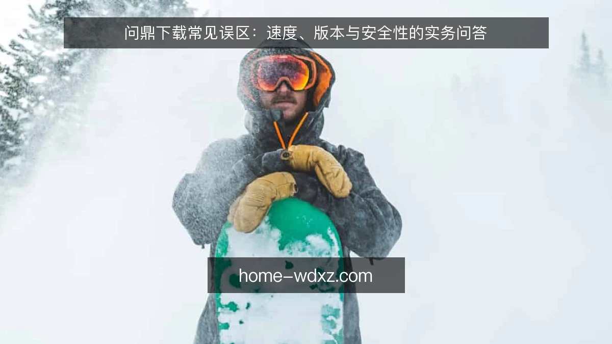 问鼎下载常见误区：速度、版本与安全性的实务问答