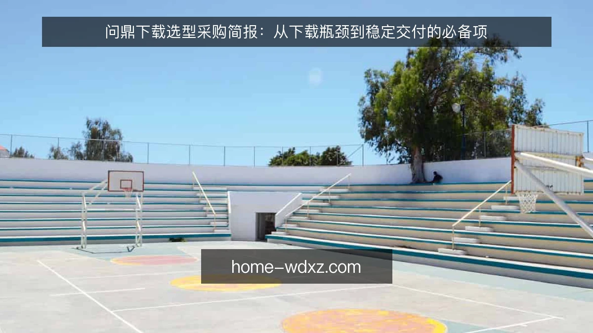 问鼎下载选型采购简报：从下载瓶颈到稳定交付的必备项